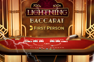 First Person Lightning Baccarat game icon