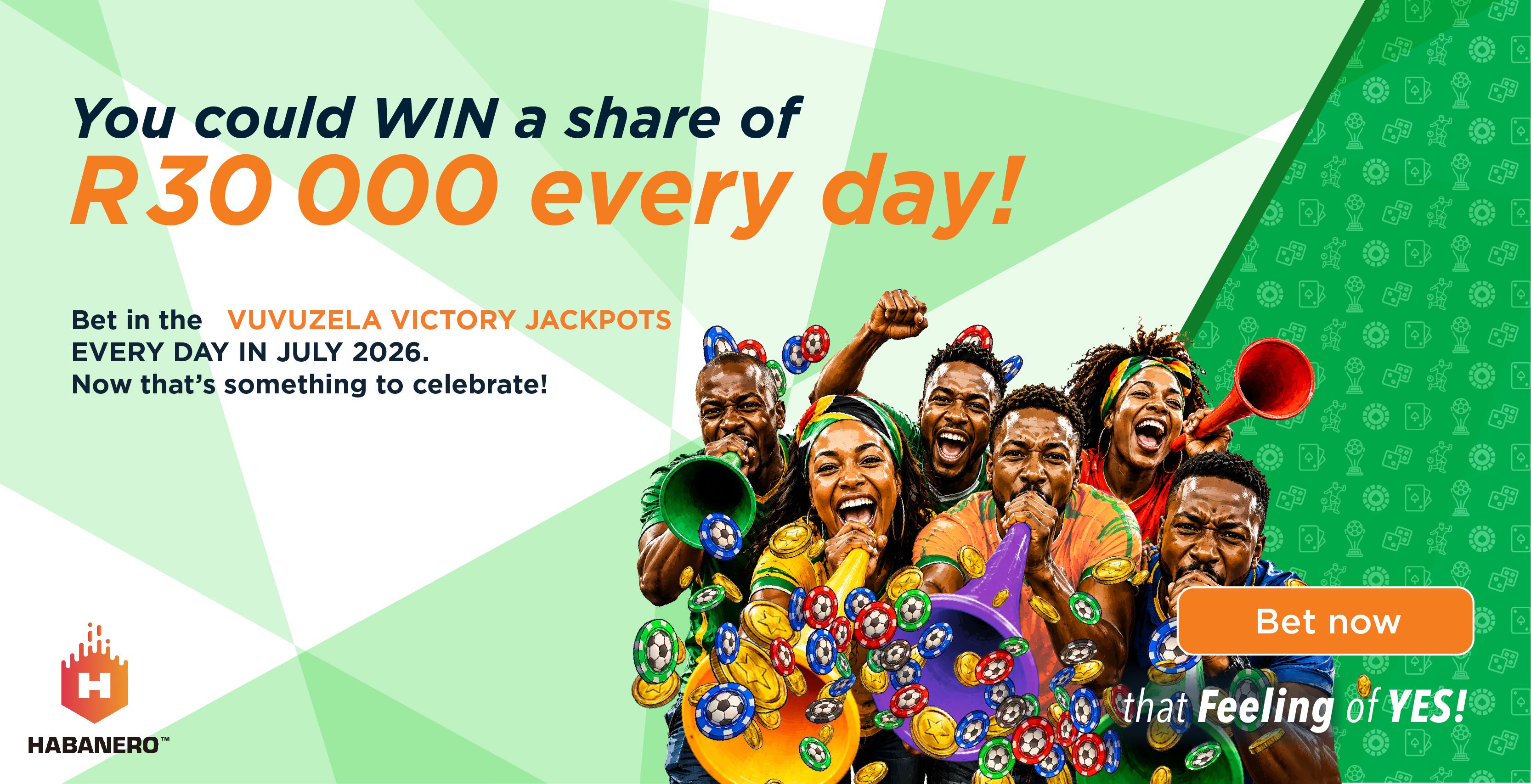 Vuvuzela Victory Jackpots Vuvuzela Victory Jackpots
